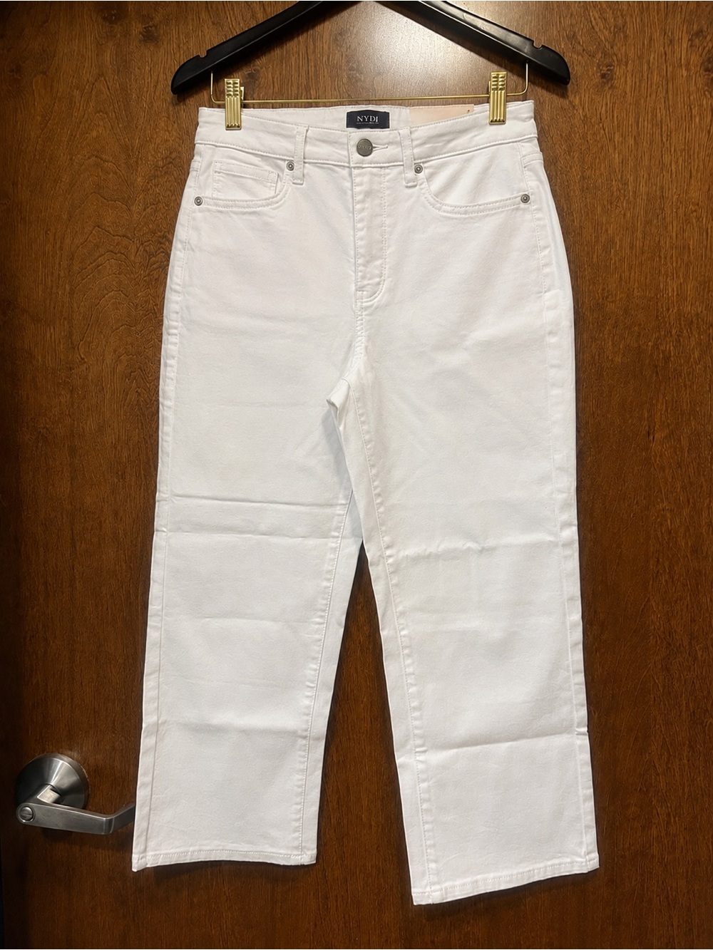 NYDJ Joni High Rise Relaxed Capri size 4 NWT A689176